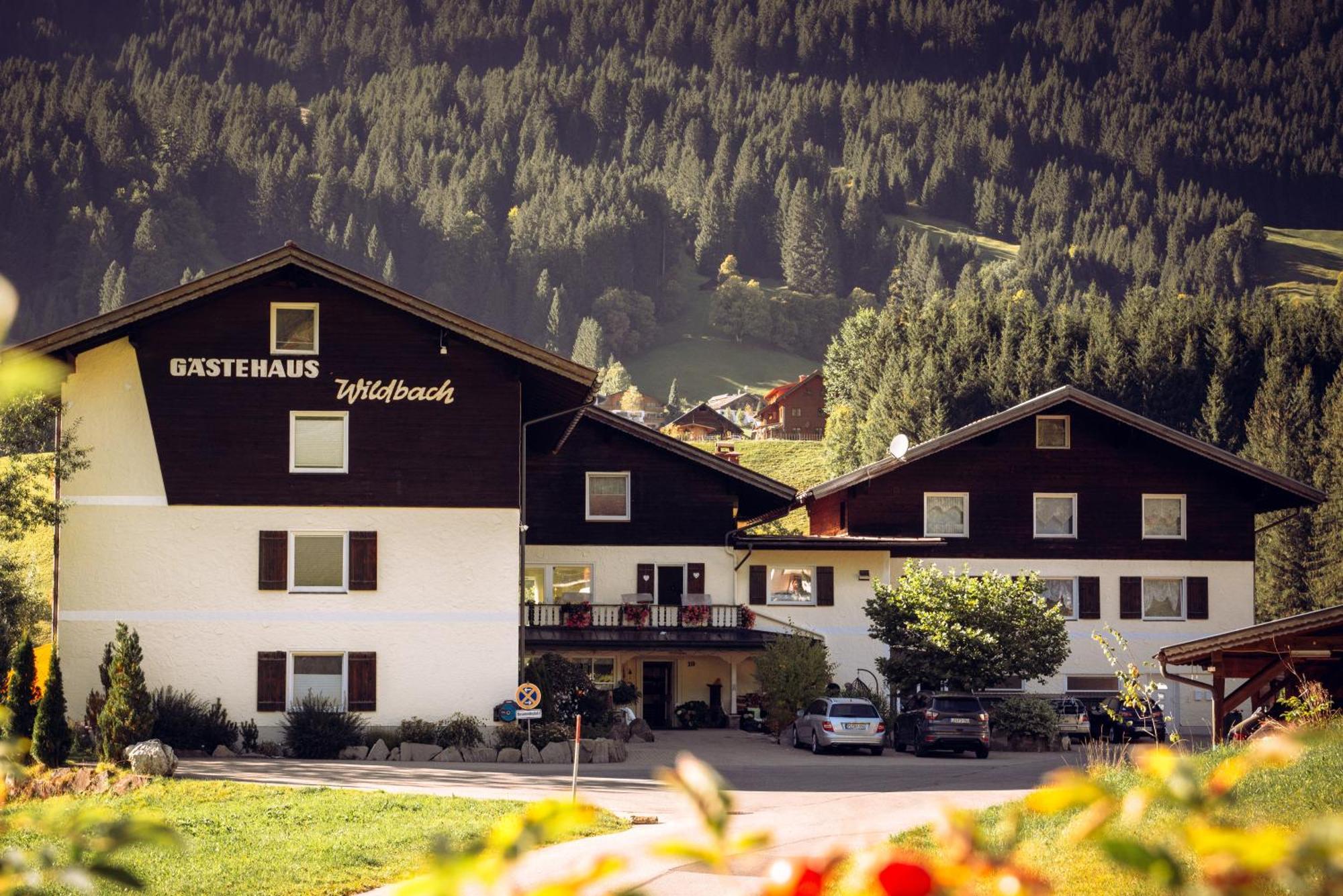 Gaestehaus Wildbach Mittelberg Buitenkant foto