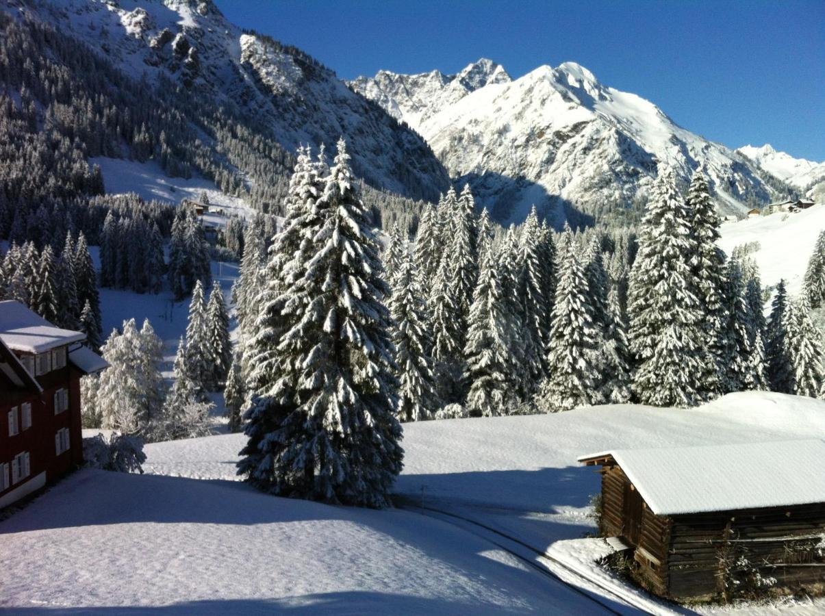Gaestehaus Wildbach Mittelberg Buitenkant foto